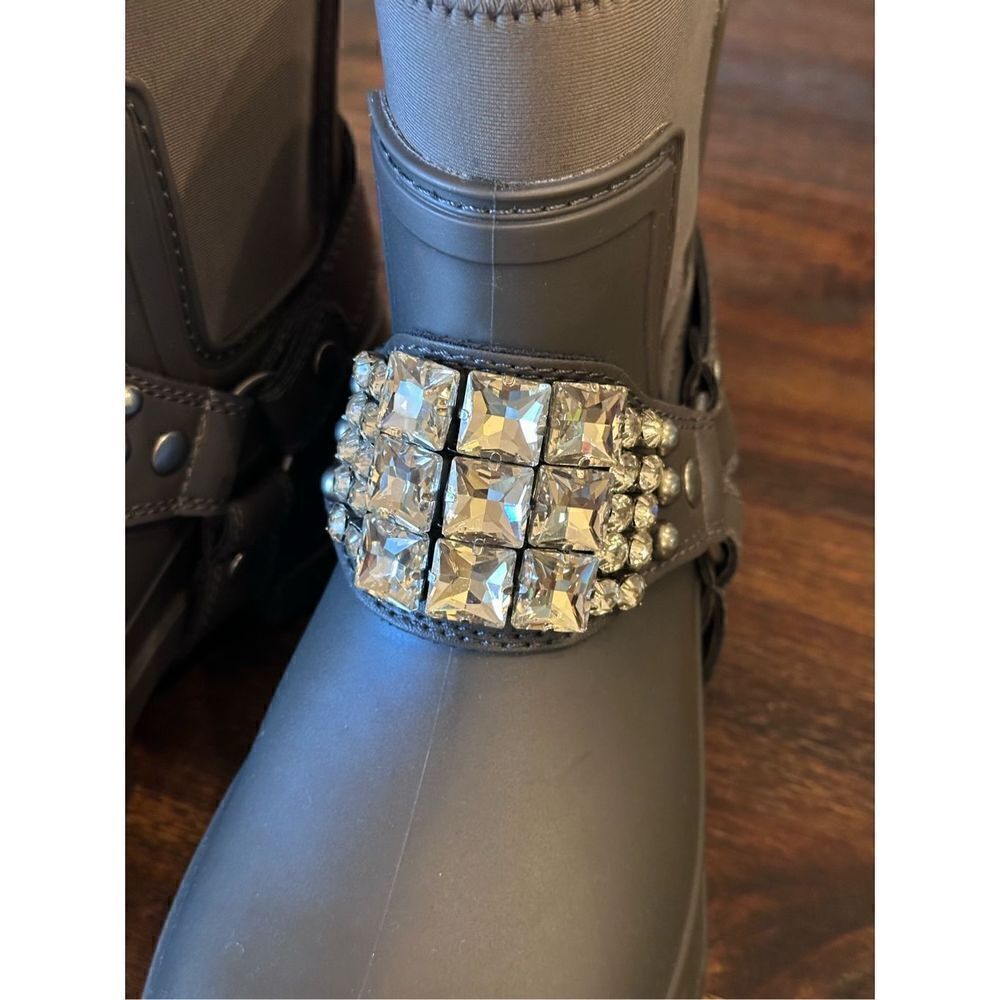 Karl Lagerfeld Rylie embellished rain bootie - Picture 6 of 11
